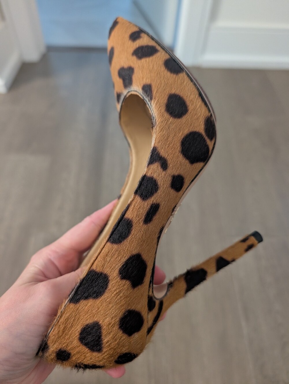 Charlotte Olympia Calf Hair Heels - Picture 5 of 10